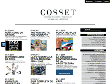 Tablet Screenshot of cosset.com.ar